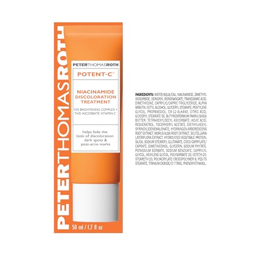 Peter Thomas Roth | Potent-C Niacinamide Discoloration Treatment for Discoloration, Dark Spots and Post-Acne Marks
