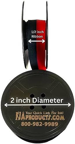 Black and Red Typewriter Ribbon for We R Memory Keepers Typecast Typewriter