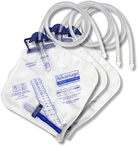 Advantage Urinal Systems Replacement Collection Bag 3 Pack