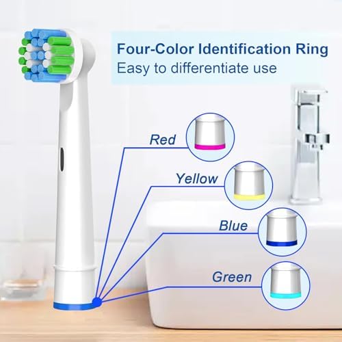 Replacement Toothbrush Heads Compatible with Braun Oral B