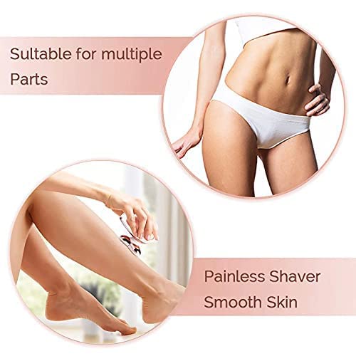 tuokiy Replacement Head for Flawless Legs, Rose Gold, 1-Pack
