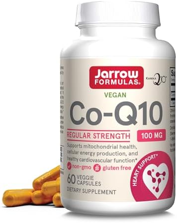 Jarrow Formulas Co-Q10 100 mg - Antioxidant Support for Mitochondrial Health