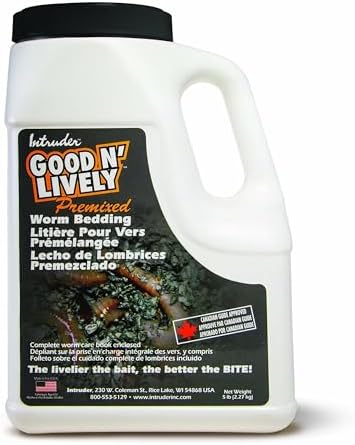 Good N' Lively Premixed Worm Bedding, 5-Pound Container