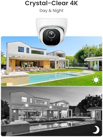 REOLINK 8CH 4K/8MP Home Security Camera System with 2TB HDD RLK8-800D4