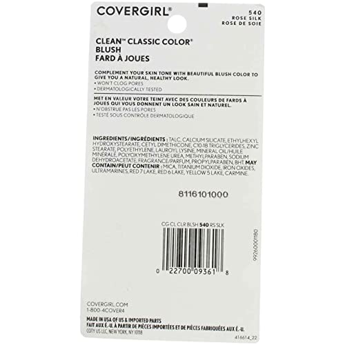 CoverGirl Classic Color Blush Iced Plum(C) 510, 0.3-Ounce Pan (Pack of 2)