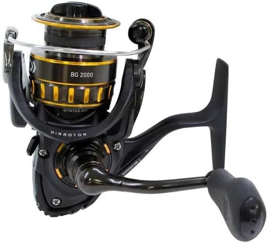 Daiwa BG Saltwater Spinning Reel, Black/Gold