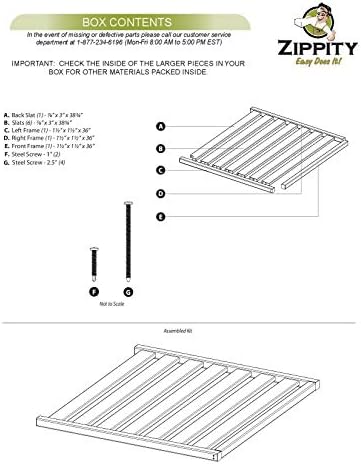 Enclo Privacy Screens ZP19053 Liberty Lattice Rooftop, 1 Slatted Top Accessory, White