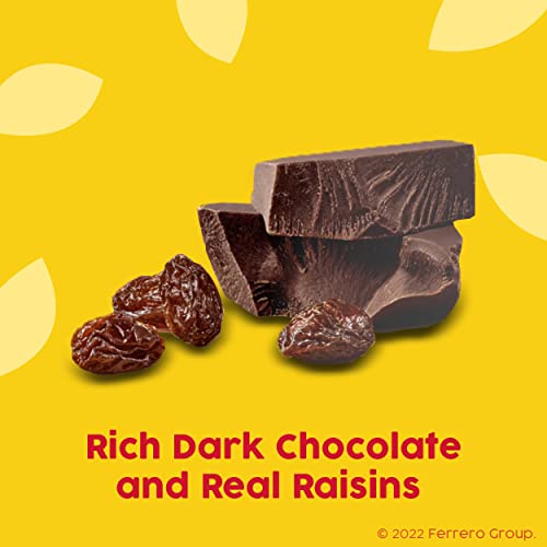 Raisinets, Milk Chocolate Covered California Raisins, 8.0 oz Resealable Bag, Bulk 8 pack