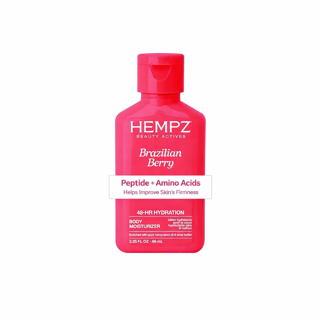 Hempz Sweet Jasmine & Rose Herbal Body Moisturizer for Women, 17 Fl. oz. - Moisturizing Lotion with 100% Pure Hemp Seed Oil, Collagen