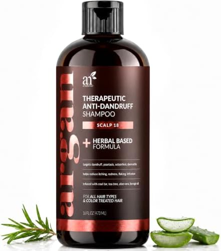 Artnaturals Therapeutic Argan Shampoo with Coal Tar, 16 fl oz