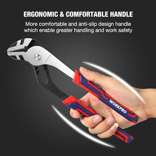 WORKPRO 3 Piece Groove Joint Plier Set