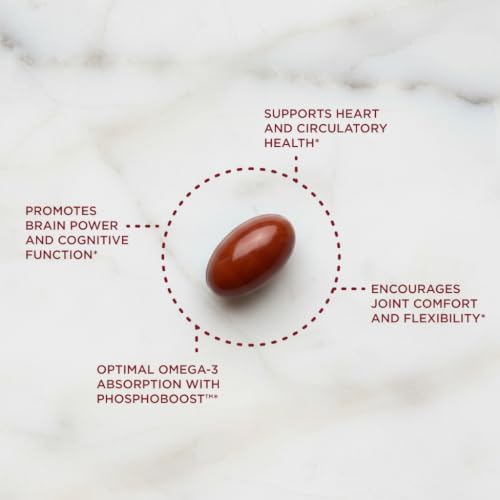 Krill Omega 50 Plus w/ CoQ10 from Purity Products - 1300mg Krill Oil and Fish Oil Blend - 100mg CoQ10-500mg Natural Astaxanthin - Support for Cardio