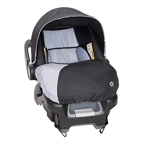 Baby Trend Ally Newborn Infant Car Seat Carrier with Harness, Khaki, 2-Pack