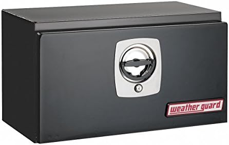 WEATHER GUARD (525502 Mini Underbed Tool Box, Steel, Black