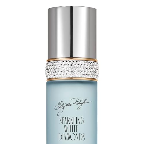 Elizabeth Taylor Women's Perfume, Sparkling White Diamonds, Eau De Toilette EDT Spray, 3.3 Fl Oz