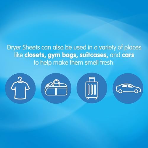 Snuggle 240 Dryer Sheets - Blue Sparkle (3 Packs of 80 Sheets)