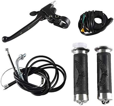 JRL Throttle And Clutch Kit Fits For 49cc 60cc 66cc 80cc Engine Motorized Bicycle