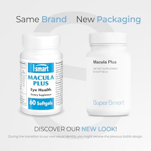 Supersmart - Macula Plus (High Potency Complex) - with Lutein, Zeaxanthin, Astaxanthin