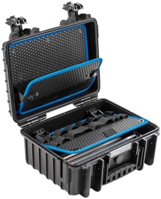 B&W International Jumbo 6700 Outdoor Tool Case with Pocket Tool Boards, Black