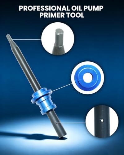 DPTOOL Oil Pump Primer Tool for GM Chevy V6 V8 SBC 350 BBC 454 Small Big Block