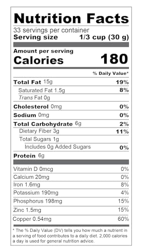 Yupik Raw Sunflower Seeds, Shelled, 2.2 lb (35.3oz), Kosher, Gluten-Free, Unsalted Sunflower Kernels, No Shell, Healthy Snacks, Source of Omega-6 and Fiber