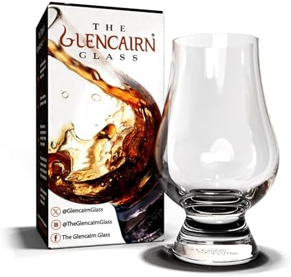 GLENCAIRN Crystal Whiskey Glass, 4 Pack Gift Set