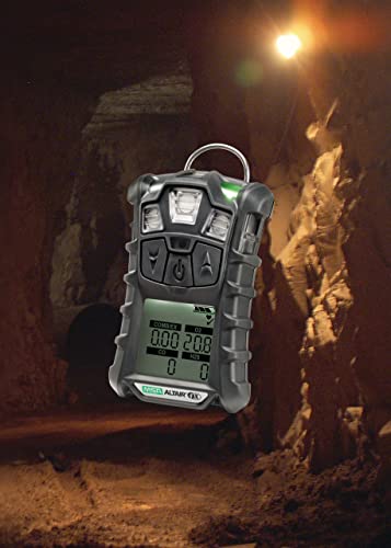 MSA 10178557 ALTAIR 4XR Multigas Detector - (O2, H2S, CO), Color: Charcoal, Battery Powered, Portable Gas Monitor, Durable, Handheld, UL/CSA Approval