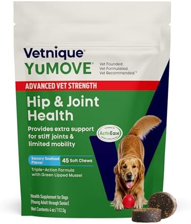 YuMOVE Adult Dog Hip & Joint Supplement Chews Green Lipped Mussel 300ct