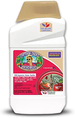 Bonide Captain Jack's Deadbug Brew, 32 oz Concentrate Outdoor Insecticide and Mite Killer for Organic Gardening | Outdoor Insecticide and Mite Killer, For Organic Gardening
