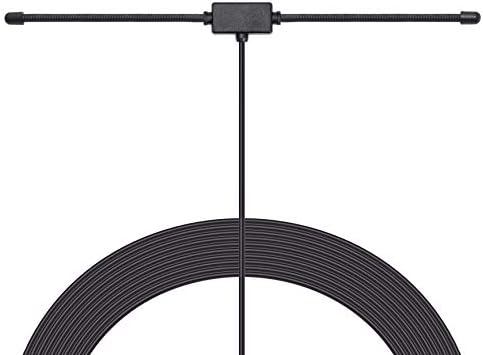 Bingfu Police Radio Scanner Dipole Antenna 20-1300MHz Adhesive Mount BNC Male， Vehicle Mobile Ham Amateur Antenna Compatible with Uniden Bearcat