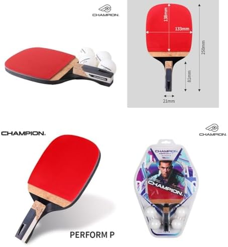 Champion Perform-P Middle Class Penholder Table Tennis Racket Ping Pong Racket