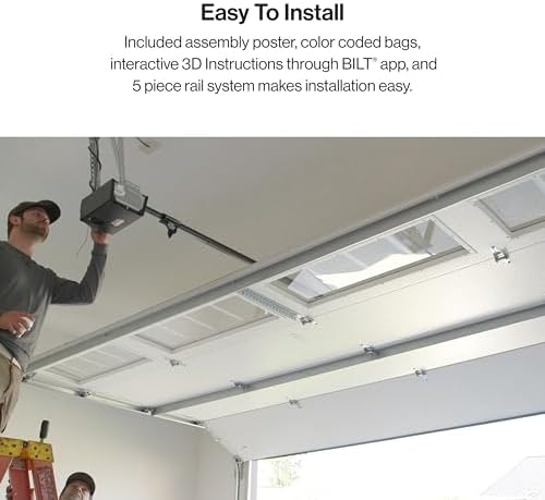 Genie Stealth 500 Ultra-Quiet Belt Drive Garage Door Opener, Model 2055-LO