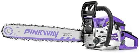 2-cycle 63CC Chainsaw Saw Gas Powered 20" Chain Saws Cordless Petrol Saw Handheld Chainsaw for Cutting Wood Trees Branches (63ACK)