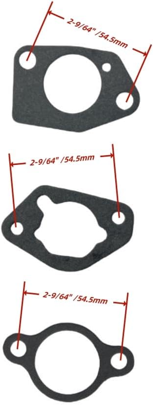 Gaskets for Carburetor Muffler Cylinder Head Crankcase Cover and Oil Seals for Predator Inverter Generators 9500-Watt Surge (SKU# 71365