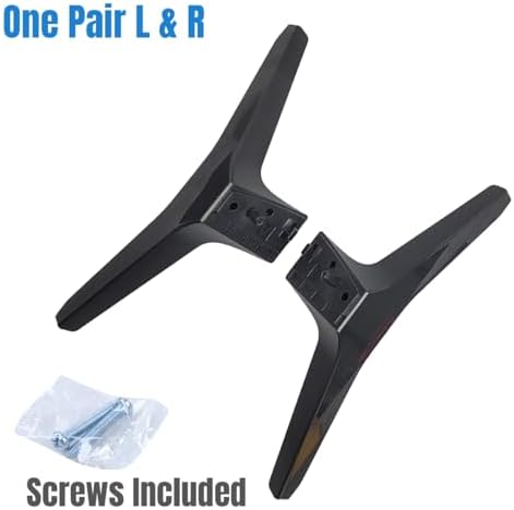 Replacement TV Stand Legs fit for LG 49", 50", 55" TVs, Compatible with MAM643660 MAM64366011, Fits Models 49LJ5500 50UN6950ZUF 55UM7300AUE and More