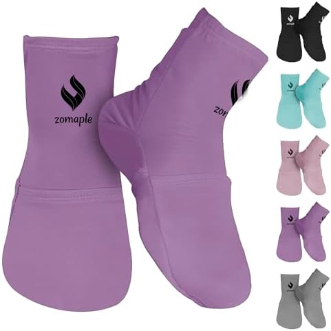 Zomaple Cold Therapy Socks, 2 Gel Packs for Neuropathy & Hot Feet Comfort