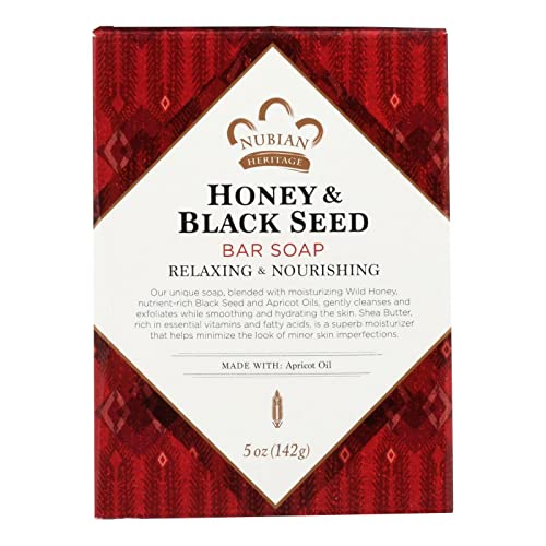 Bar Soap Raw Shea Butter 5 Oz By Nubian Heritage