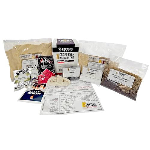 Brewer's Best One Gallon Home Brew Beer Ingredient Kit (Imperial Stout)