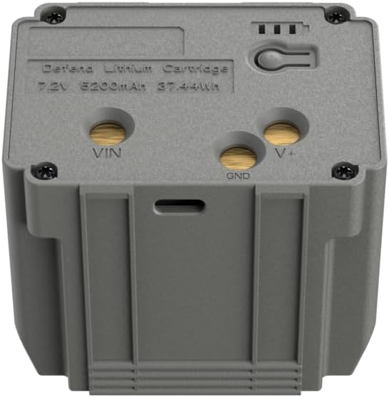 TACTACAM Defend Rechargeable Battery for Security Camera | Reusable power source, enables off-grid deployment anywhere