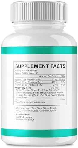 ProstaPrime for Men Capsules, Advanced Prosta Prime Prostate Health Supplements Pills - Maximum Strength for Daily Wellness