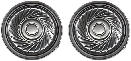 uxcell 0.5W 16 Ohm Micro Internal Speaker Magnet Loudspeaker 36mm Dia 2pcs