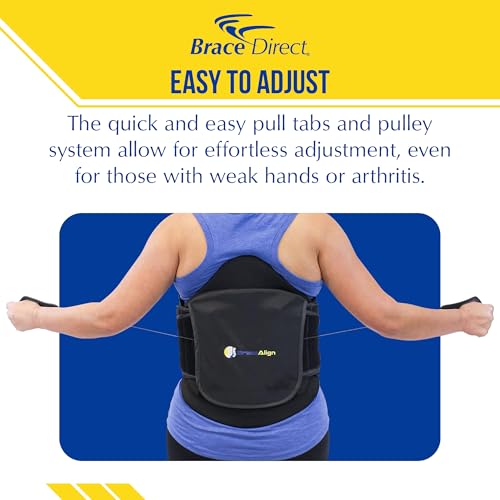 VertebrAlign LSO, Lumbar Back Brace, Herniated Disc, L0650 | Adjustable lumbar support brace eases bulging disc, sciatica, spinal stenosis & post-op back pain. Men & women. L0631, L0648