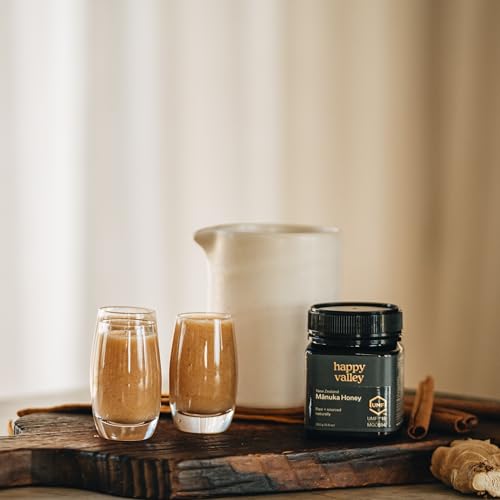 Happy Valley UMF 15+ Mānuka Honey, MGO 514+, Raw New Zealand Honey, Superfood for Immune and Digestive Support, UMF Certified, Non-GMO