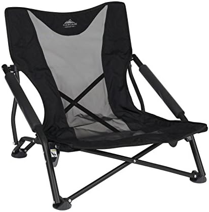 Cascade Mountain Tech Folding Camp Chair for Camping, Beach, Picnic, Barbqeues, Sporting Events with Carry Bag