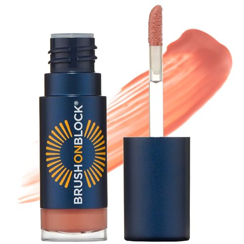 Brush On Block Full Face Sun Protection Kit, Translucent Mineral Powdered Sunscreen & Protective Lip Oil SPF 30, Reef Friendly, FSA HSA Eligible
