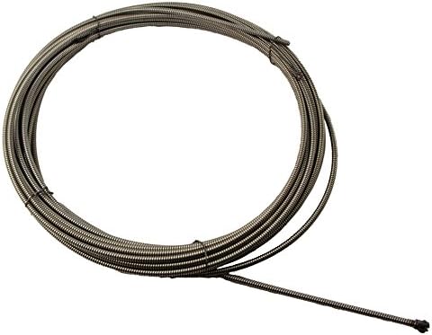 DCD 51100SLT Drain Cleaning Cable, 1/2" x 100' with Inner Core and Slotted Cable Couplings