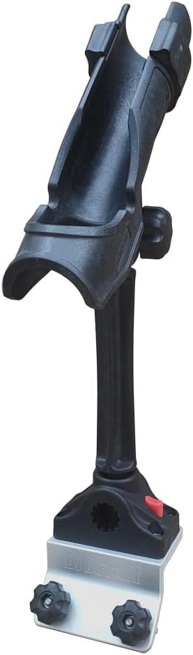 Brocraft Power Lock Rod Holder for for Lund Boat Sport Track / G3 Boat / 45 Degree Crestliner Suremount/WAR Eagle/Excel Boat - 45 Degree Track System