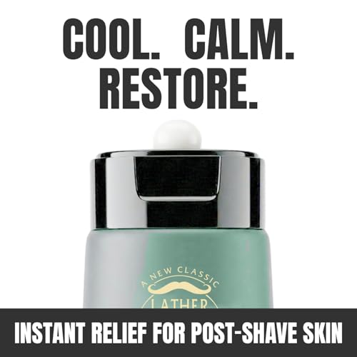 Best After-shave Balm, Sandalwood Scent, Premium Aftershave Lotion, Soothes and Moisturizes Face after shaving, Does Not Dry The Skin, Eliminates Razor Burn For A Silky Smooth Finish …