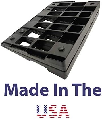 The Orthopedic Bed Wedge - Two Pack of Under-Mattress Wedges - Affordable Adjustable Base Alternative - 5 Inch Lift - Naturally Reduces Acid Reflux