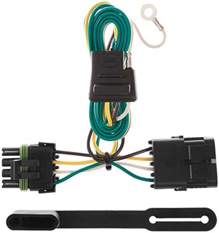 CURT 55315 Vehicle-Side Custom 4-Pin Trailer Wiring Harness for Select Chevrolet, GMC Pickup Trucks